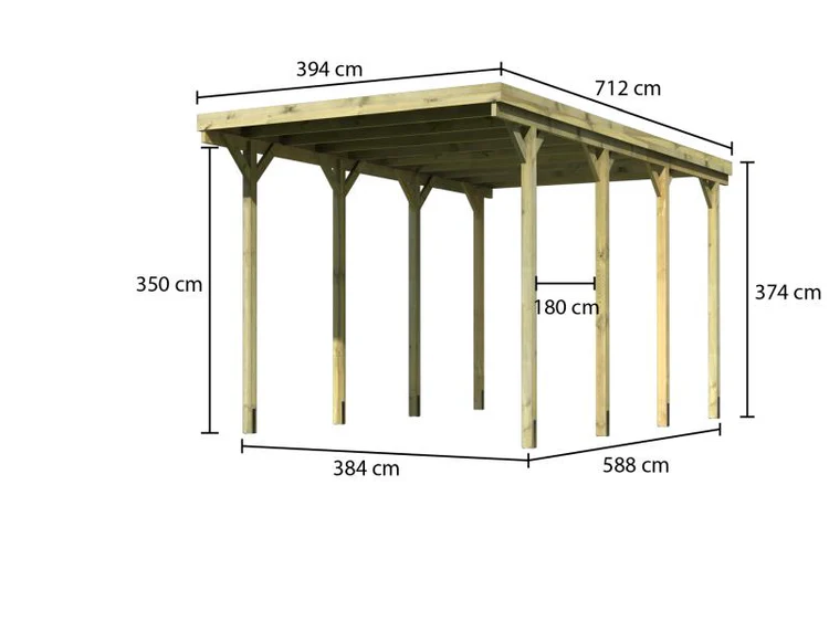 Karibu Caravan Carport KDI – Bild 2