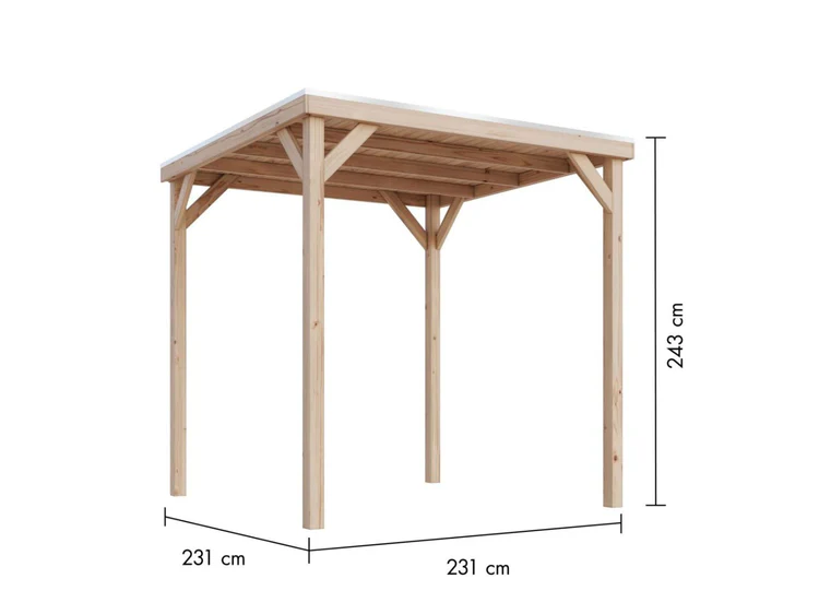 Karibu Pavillon Cubeco, natur – Bild 4
