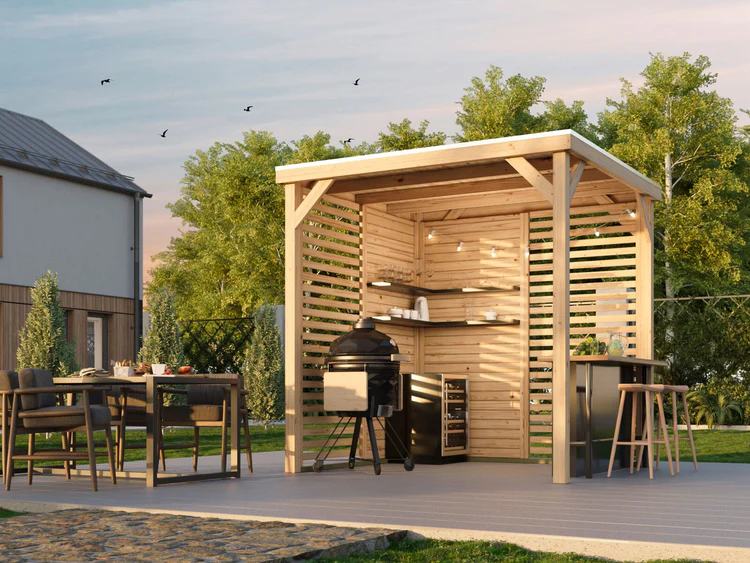 Karibu Pavillon Cubeco, natur – Bild 2