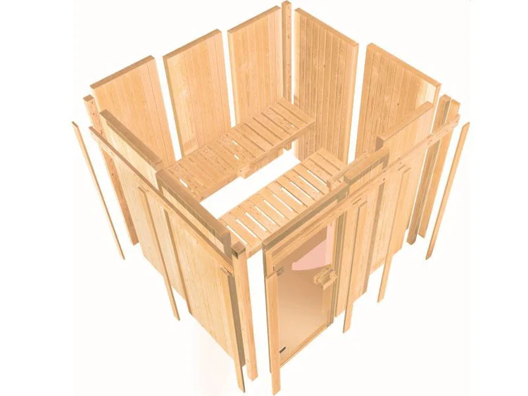 Karibu Sauna Nybro 68 mm – Bild 3
